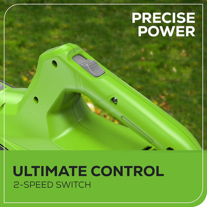 Greenworks 24V Cordless Axial Leaf Blower