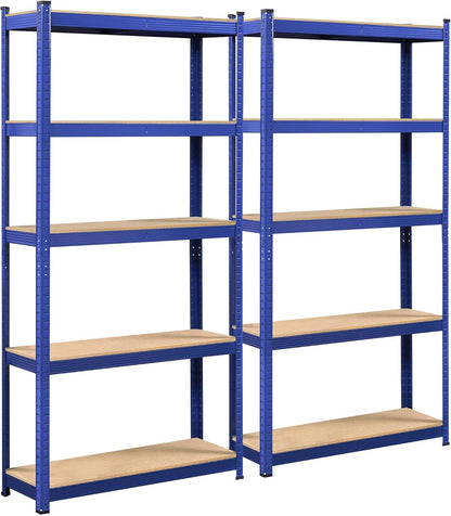 Yaheetech 5 Tier Shelf 35.5″L×12″W×71″H