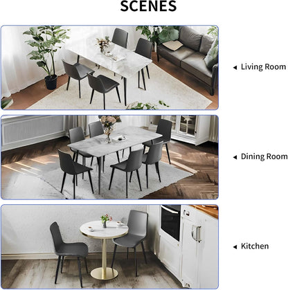 Dining Chairs 4PCS, Modern Kitchen Chairs