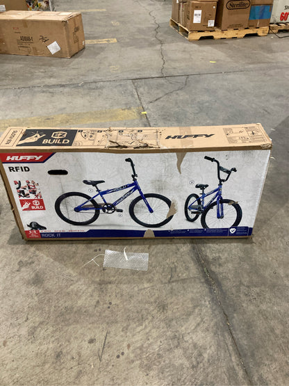 Huffy 20" Rock It Kids' Bike, Blue, 44"-56"