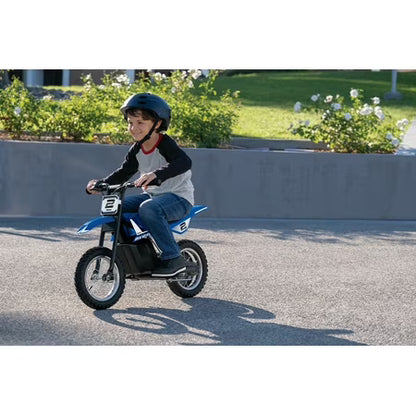 Razor Dirt Rocket MX125 - 12V Dirt Bike (Blue)