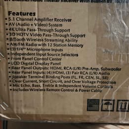 Pyle 420-Watt Black 5.1 Speaker System. Home theater and speakers