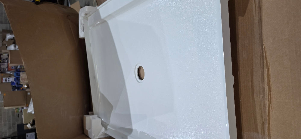 STORE+ 48x34 in. Single-Threshold Shower Base