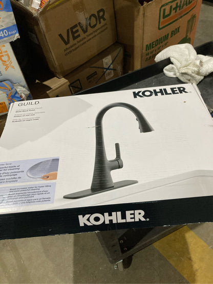 Kohler Guild Pull-down Kitchen Sink Faucet with Three-function Sprayhead