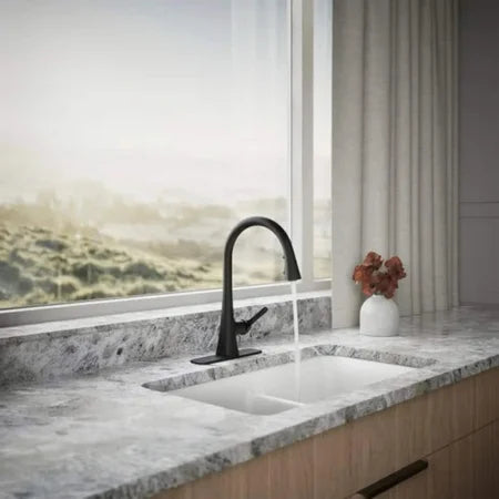 Kohler Guild Pull-down Kitchen Sink Faucet with Three-function Sprayhead