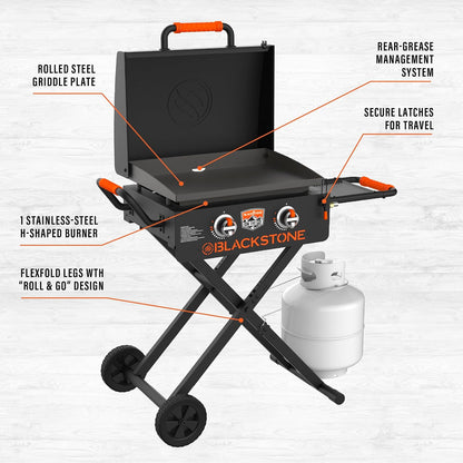 Blackstone 22” On The Go Griddle with 2 Burners