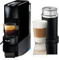 Nespresso - Essenza Mini Black by Breville with Aeroccino3 - Piano Black