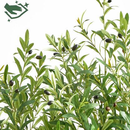 Olive Trees Artificial Indoor 8FT with Planter