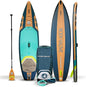BODY GLOVE 2024 Performer 11' Inflatable Paddle Board - Deep Sea/Isle Green