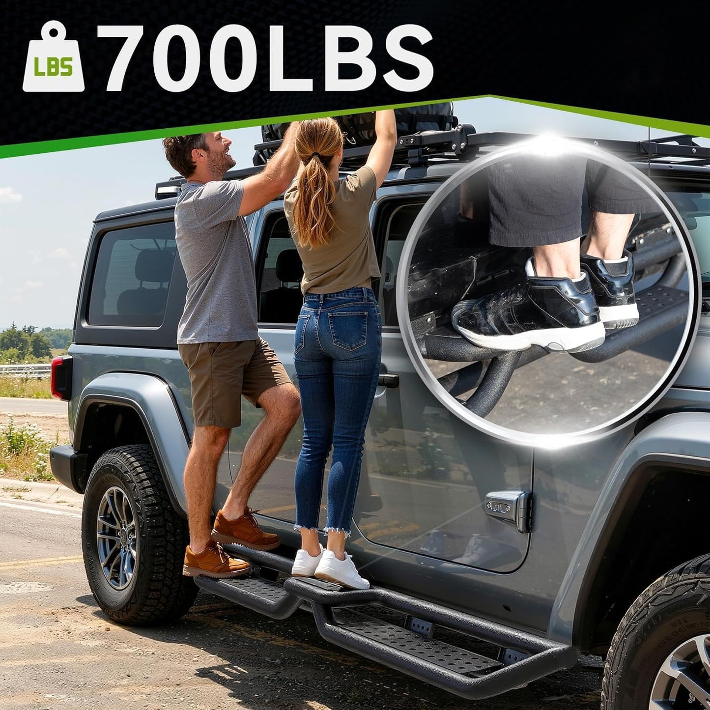 Jeep JL 6 Side Steps Running Boards