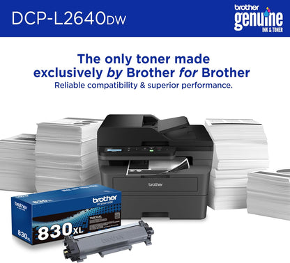 RENEWED Brother DCP-L2640DW Wireless Monochrome MFP