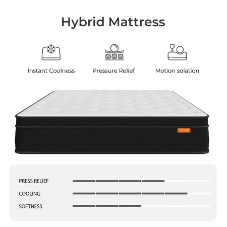Sweetnight Twilighty 12" Hybrid Mattress King