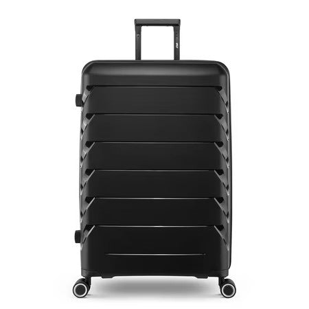 PUR by iFLY Hardside 30" Checked Luggage, Black