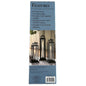 Evergreen LED Tapered Candle Tower Lantern, 3 Count (Black Finish