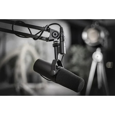 Shure SM7B Cardioid Dynamic Vocal Mic, Black