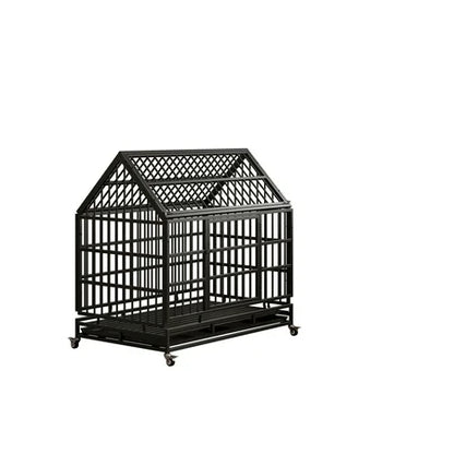 Aukfa 47 in Heavy Duty Indestructible Dog Crate