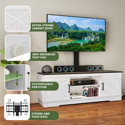 Uforic TV Stand with Mount for 70" TVs