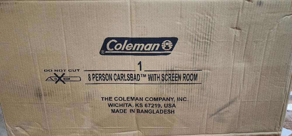 Coleman Carlsbad 8-Person Dark Room Dome Tent