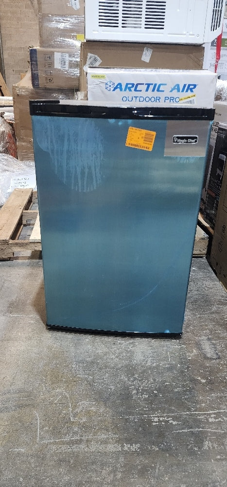 3.0 cu. ft. Manual Defrost Upright Freezer in Stainless Steel