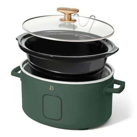 Beautiful 6 Qt Programmable Slow Cooker, Thyme