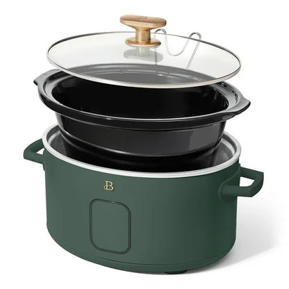 Beautiful 6 Qt Programmable Slow Cooker, Thyme