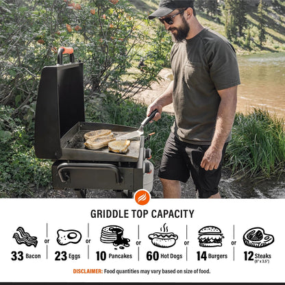 Blackstone 22” On The Go Griddle with 2 Burners