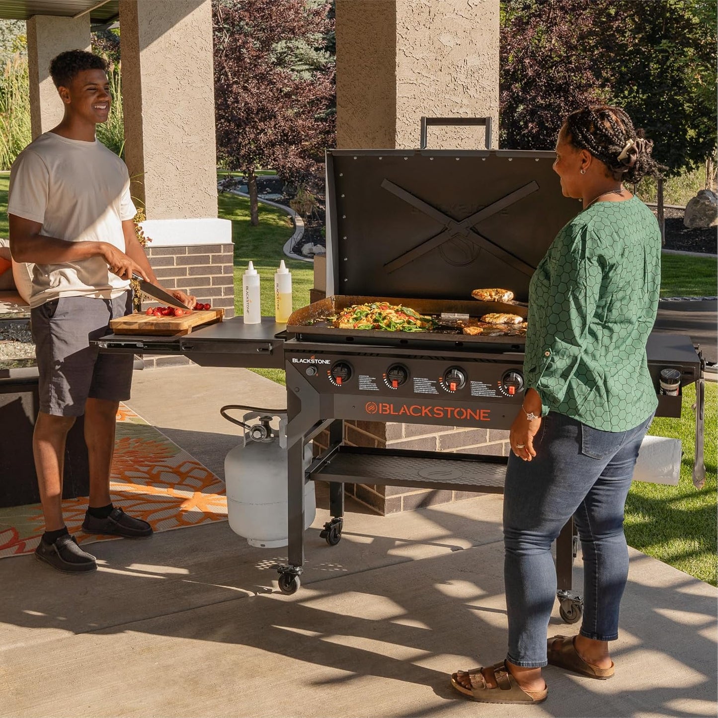 Blackstone Iron Forged 4 Burner LP Griddle