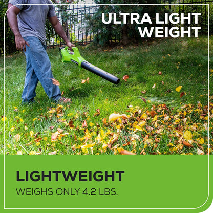 Greenworks 24V Cordless Axial Leaf Blower