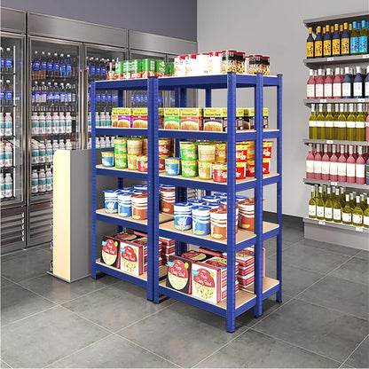 Yaheetech 5 Tier Shelf 35.5″L×12″W×71″H