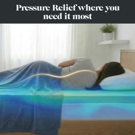 Allswell 3" Arctic Gel Mattress Topper Twin
