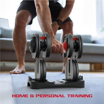 FitRx Adjustable Dumbbell, 52.5lb SmartBell