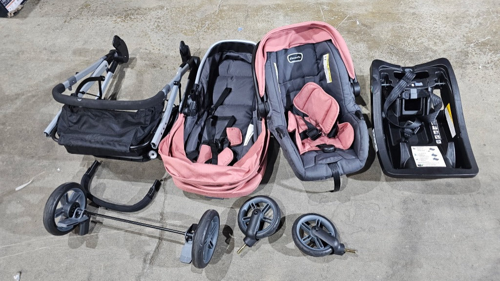 Evenflo Omni Plus System, Shasta Pink