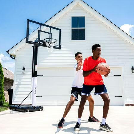 Spalding 60" Acrylic Screw Jack Portable Hoop