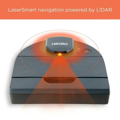 Neato D8 Intelligent Robot Vacuum Wi-Fi Connected with LIDAR Navigation in Indigo