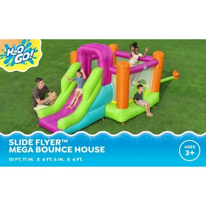 H2OGO! Slide Flyer Bounce House with Slide