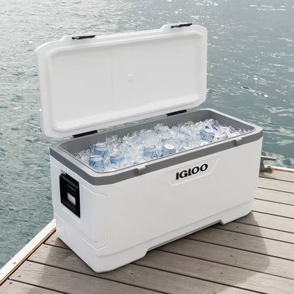Igloo 150 QT Marine Ice Chest Cooler, White