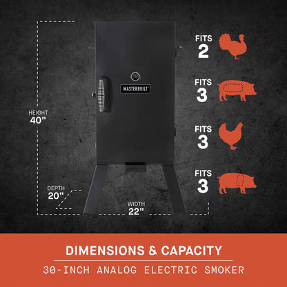 Masterbuilt Analog Wood Chips Vertical Smoker