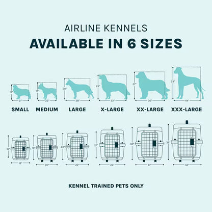 SportPet Airline Kennel w Wheels, XXX-Large