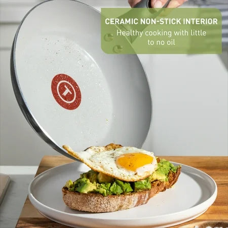 T-fal Easy Care Non-Stick Cookware Set, 12 Pc