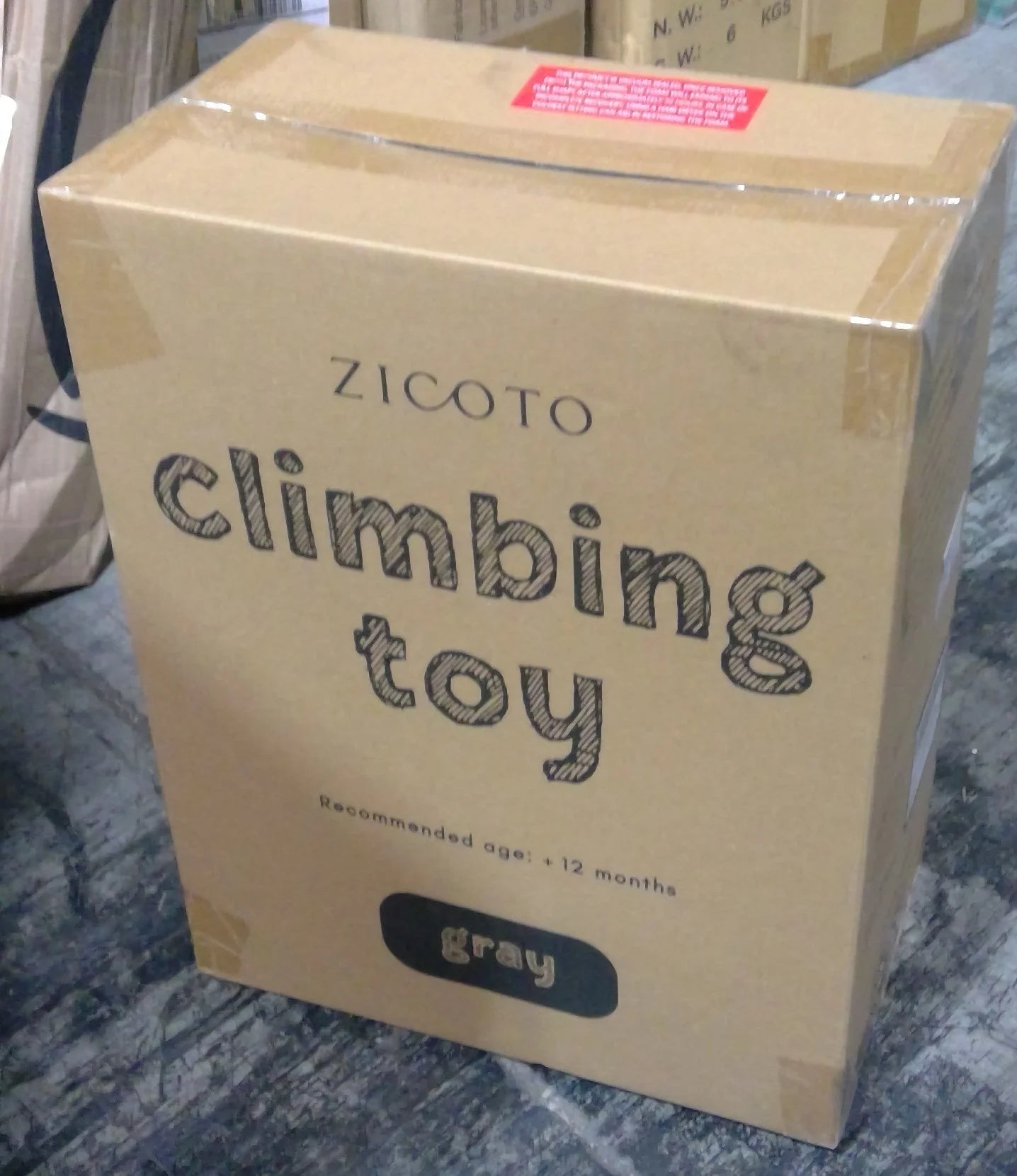 ZICOTO Climbing Toy (Gray) *Balls Not Included*