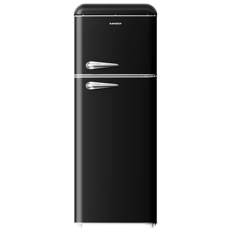 BANGSON 7.5 Cu.Ft Retro Fridge, Top Freezer