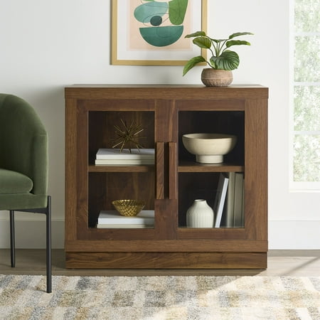 Better Homes & Gardens Ezra Cabinet, Warm Walnut