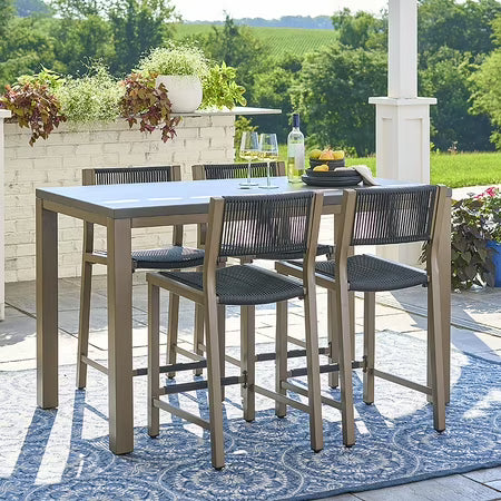 Better Homes & Gardens Tarren Dining Set, Black