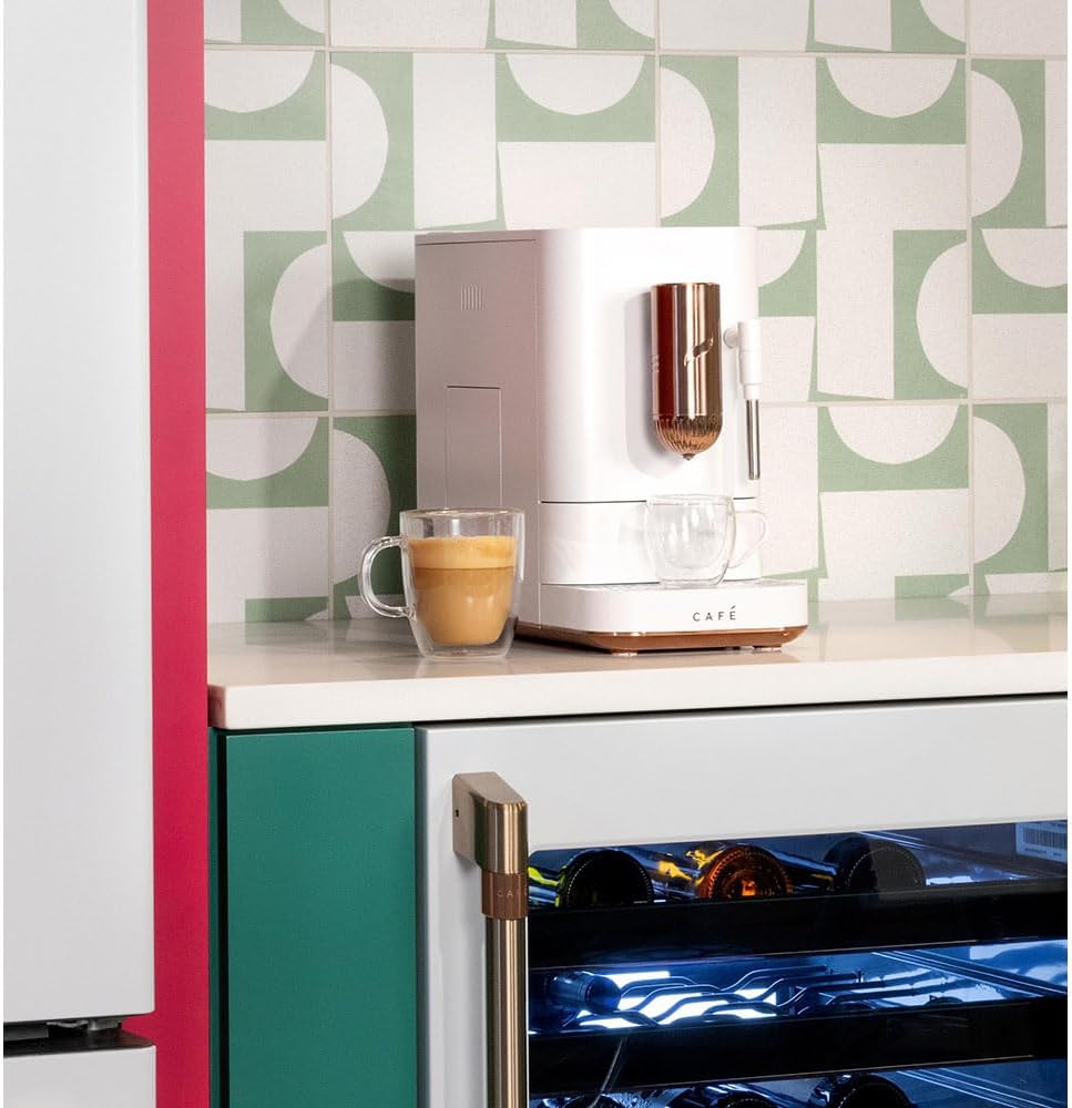 Cafe Affetto Automatic Espresso Machine & Milk Frother with Built In