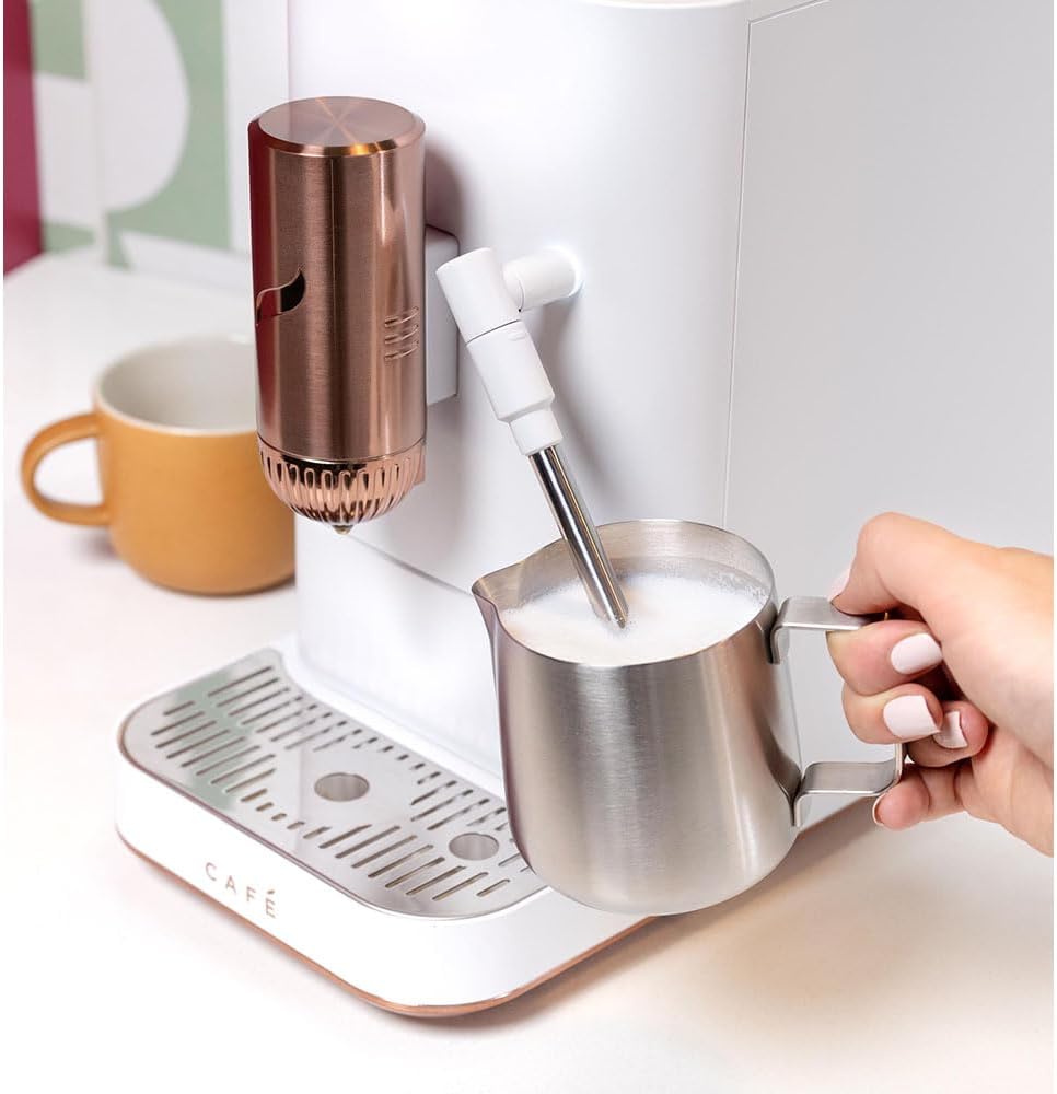Cafe Affetto Automatic Espresso Machine & Milk Frother with Built In