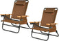 Beach Chair, 4 Position Adjustable Backrest, Headrest, Folding Backpack Camping Chair