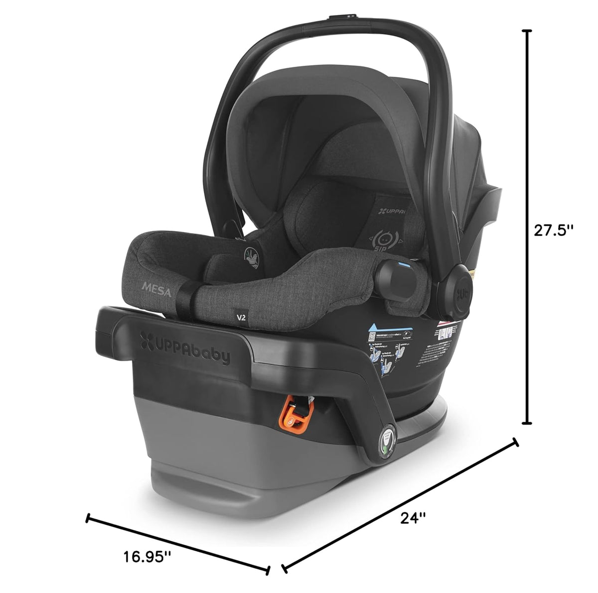 UPPAbaby Mesa V2 Infant Car Seat/Easy Installation/Innovative SmartSecure