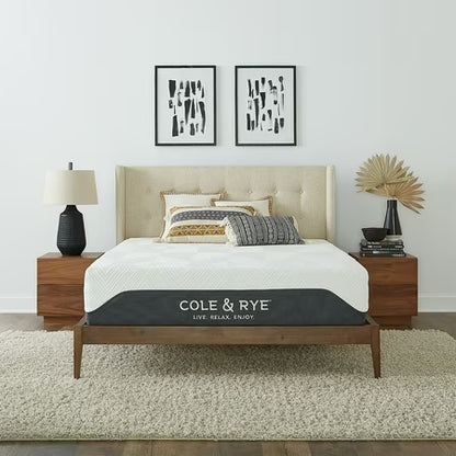 Cole & Rye Spirit 12" Plush Gel Hybrid Queen
