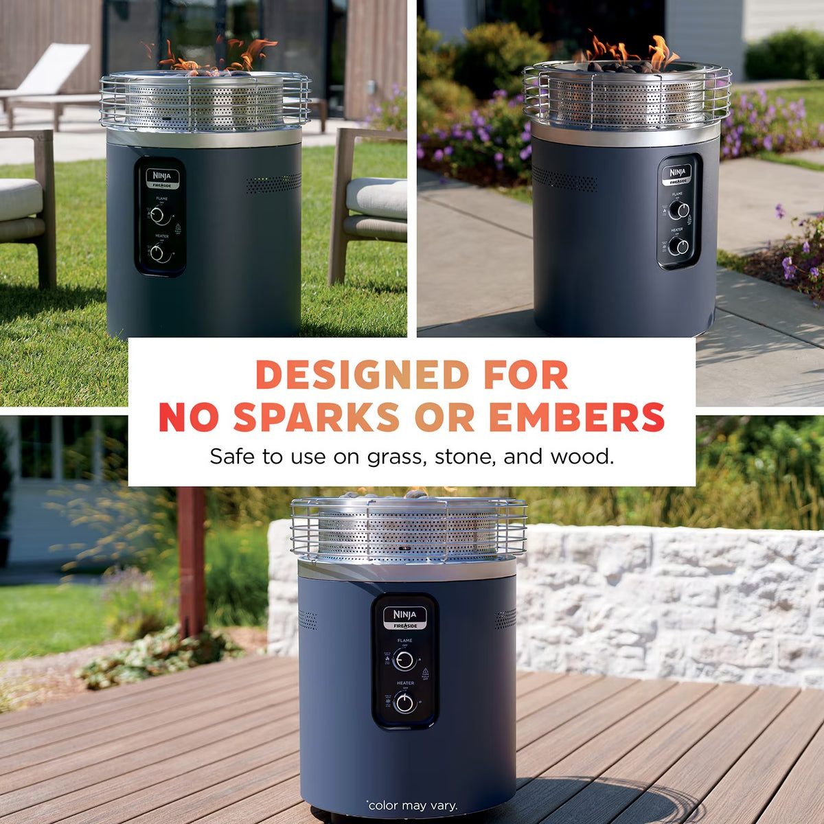 Ninja Fireside360 Outdoor, Silver Charcoal Grill