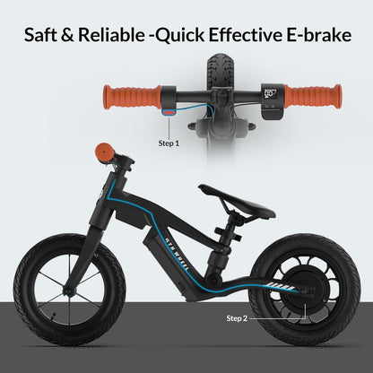 5TH WHEEL K8 Electric Bike for Kids, 250W Electric Balance Bike Ages 3-5 Years Old,